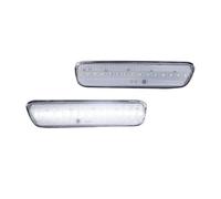 NYSQOFMB Indicateur Pour Lexus RX300 1999 2000 2001 2002 2003 Voiture LED Avant Arrière Côté Marqueur Clignotants Feux de Gabarit Stationnement Clignotant Du Rétroviseur Droit(2pc White)