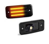 NYSQOFMB Indicateurs Latéraux Pour Peugeot Pour Boxer 09.2006-12.2021 Led Dynamique Côté Clignotant Indicateur Lumière Ambre Voiture Style(6Pcs Smoke Black)