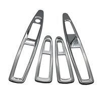 NYSQOFMB Interrupteur Commande Leve Vitre 4 Pièces/1 Ensemble Autocollant De Garniture Panneau Commande Fenêtre Électrique ABS Chrome Pour Citroen C4 2004-2010 Commutateur