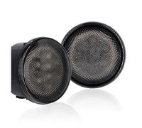 NYSQOFMB Phares antibrouillard Clignotant Avant À LED Pour Jeep Pour Wrangler JK 2007-2017 Lumière Jaune Ambre Lampe DRL(Turn Signal)