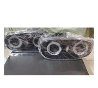 NYSQOFMB Pour Mazda MX-5 MX5 NC2 NC3 2008-2015 Feux Arrière À LED Feu Antibrouillard De Freinage + Recul Clignotant Séquentiel Voiture Feu Arrière(2pcs Transparent)