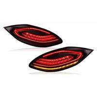 NYSQOFMB Pour Panamera 970 Feu Arrière 2010-2013 .1 Mise À Niveau Modifié DRL Clignotant Dynamique LED Voiture Feu Arrière(Smoke)