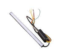 NYSQOFMB rétroviseur 1 bande lumineuse clignotante pour moto accessoire de freinage feu arrière LED séquentiel