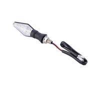 NYSQOFMB rétroviseur 1 clignotant LED pour moto lumière clignotante ambre clignotant lampe 12 V accessoires de voiture