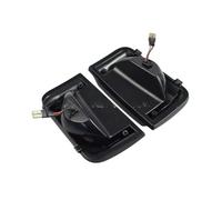 NYSQOFMB rétroviseur Clignotants pour rétroviseur latéral dynamique à LED ambré de style pour Boxer(Smoked Black)