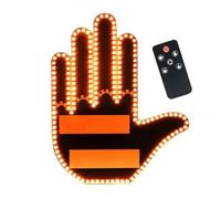 NYSQOFMB rétroviseur Feu Arrière De Voiture À LED Avec Télécommande Clignotant Feu De Recul Jaune Ambre 2025(L 14.5x12cm)