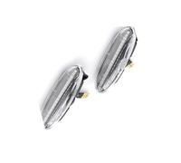 NYSQOFMB rétroviseur Feu De Position Latéral À LED Dynamique Pour 323 Berline 4 Portes P5 (1995-1998)(Dynamic Crystal)