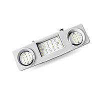 NYSQOFMB rétroviseur Lampe de lecture LED 12 V pour voiture éclairage d'intérieur dôme accessoires pour Seat pour Leon(Front Dome light)