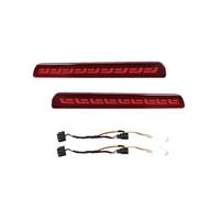 NYSQOFMB rétroviseur Réflecteur de pare-chocs arrière multifonction pour voiture pour CR-V 2023 clignotant feu de freinage accessoires 12 V(Red With Plug)