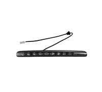NYSQOFMB Troisième Feu Stop À LED pour Fiat pour 500 pour Cabriolet 2009-2018 77365246 68140780AA Feu Stop Arrière Haut Troisième Arrière Ensemble Feux LED Haut 3ème Feux Stop Arrière(Noir)