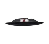 NYSQOFMB Troisième Feu Stop À LED pour Modus 2004-2012 1pc Rouge Haut Niveau Troisième Feu 8200219415 Montage Haut Feu Stop Arrière Troisième Haut 3ème Feux Stop Arrière(Noir)