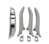 NYSQOFMB Voiture intérieures d'accoudoir Pour BMW Pour Série 5 F10 520 523 Ensemble Poignées Porte Passager D'accoudoir Côté Conducteur Poignée intérieure(LHD Gray 7pcs set)