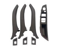 NYSQOFMB Voiture intérieures d'accoudoir Pour BMW Pour Série 5 F10 520 523 Ensemble Poignées Porte Passager D'accoudoir Côté Conducteur Poignée intérieure(RHD Moka 7pcs set)