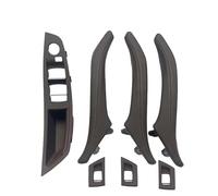 NYSQOFMB Voiture intérieures d'accoudoir Pour BMW Pour Série 5 F10 520 523 Ensemble Poignées Porte Passager D'accoudoir Côté Conducteur Poignée intérieure(LHD Moka 7pcs set)