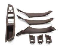 NYSQOFMB Voiture intérieures d'accoudoir Pour BMW Pour Série 5 F10 F11 523i 525i 528i 530i Ensemble De Poignées De Porte Intérieures Poignée intérieure(LHD Moka)