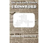 NYT Crossword puzzle: Crossword Puzzles with Easy to Read Print about NYT, New York , News Reporting, and more| 6x9 inches, 120 pages | 50+ puzzles … ... Holidays, and Relaxation by Melody Cruise