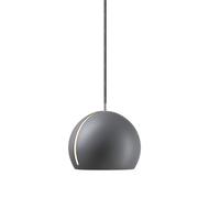 Nyta Tilt Globe gris 3m Pendelleuchte, câble gris