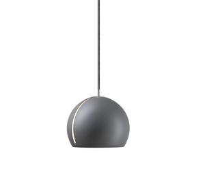 Nyta Tilt Globe gris 3m Pendelleuchte, câble gris