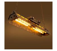 NYTGHYT Lustre de Style Industriel, personnalité créative, loft, rétro, Restaurant, Bar, café, Style américain, Lampe Suspendue en Fer, éclairage Moderne