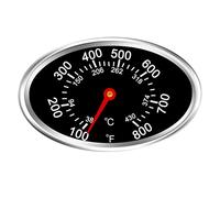 Nyutcwe Remplacement de l'indicateur de Chaleur du thermomètre sur Le Couvercle du Gril pour 720-0697, 720-0737, BBQ TEMPETRAYAL Gauge Remplacement des pièces pour -0830h, -0888,