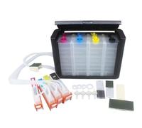 NYUwec Système à Encre CISS Compatible avec Puce Compatible avec OfficeJet Pro 8010 8012 8013 8014 8015 8017 8018 8020 8022 and Compatible avec 910 915 912 XL(No.910 America)