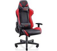 NYX - Chaise Gaming Ergonomique, Accoudoirs 2D, Inclinable, Piston Classe 4 - ROUGE ROUGE G