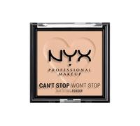 NYX PM Poudre Matifiante Can't Stop Won't Stop Light Medium | Contrôle sébum & brillance, Fini ultra-mat longue durée, Sans transfert ni oxydation, Formule légère modulable