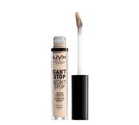 NYX Professional Makeup Anti-Cernes, Correcteur, Contouring, Tenue 24h, Can't Stop Won't Stop Contour Concealer, Waterproof, Fini Mat, Formule Vegan, Teinte : Fair (01.5)