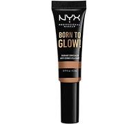NYX Professional Makeup Anti-Cernes Éclat Born to Glow, Regard Illuminé, Réduction des Cernes, Illuminateur et Correcteur Contour, Formule Vegan, Teinte : Neutral Tan
