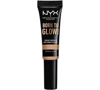 NYX Professional Makeup Anti-Cernes Éclat Born to Glow, Regard Illuminé, Réduction des Cernes, Illuminateur et Correcteur Contour, Formule Vegan, Teinte : Medim Olive