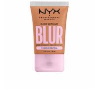 Nyx Professional Makeup - Bare With Me Fond De Teint Effet Flouté Medium Neutral 30 Ml