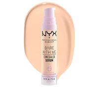 NYX Professional Makeup Bare With Me Sérum Correcteur Anti-Cernes Fair | Hydrate 24h, Couvrance moyenne fini naturel, 13 teintes
