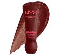 NYX Professional Makeup - Baume à Lèvres Teinté Mat Effet Floutant - Formule Enrichie en Poudre de Riz Mochi et Céramides Nourrissants - Teintes Parfumées - Smushy Lip Balm - Teinte : Smudge Fudge
