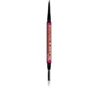 NYX Crayon à sourcils Blade & Shade - Double embout, brosse, tenue 16H - Rich Auburn