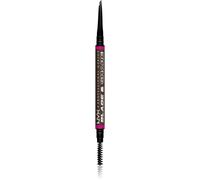 NYX Crayon à sourcils Blade & Shade – Mine fine/plate, tenue 16H, vegan – Espresso
