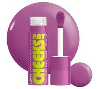 NYX Professional Makeup - Blush Liquide Illuminateur - Joues Pulpeuses et Colorées - Formule Vegan - 24H d'Hydratation - 12H de Tenue - Fat Cheeks Blush - Teinte : Blueberry Burst