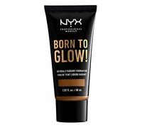 NYX PROFESSIONAL MAKEUP Born To Glow Naturally Radiant Foundation - Warm Mahogany