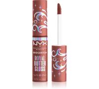 NYX Professional Makeup Bridgerton Royal Butter Gloss brillant à lèvres teinte 02 Praline 8 ml