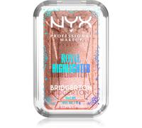 NYX Professional Makeup Bridgerton Royal Highlighter enlumineur teinte 01 Iridescent Peach 5 g