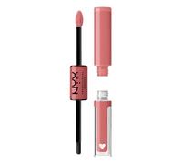 NYX Professional Makeup Brillant à Lèvres Shine Loud, Intensément Pigmenté, Double Embout Rouge à Lèvres et Gloss, Brillance Longue Tenue, Sans Transfert, Teinte : Cash Flow (11)