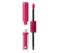NYX Professional Makeup Brillant à Lèvres Shine Loud, Intensément Pigmenté, Double Embout Rouge à Lèvres et Gloss, Brillance Longue Tenue, Sans Transfert, Teinte : Another Level (13)