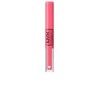 NYX Professional Makeup Brillant à Lèvres Shine Loud, Intensément Pigmenté, Double Embout Rouge à Lèvres et Gloss, Brillance Longue Tenue, Sans Transfert, Teinte : Movin' Up (12)