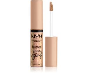 NYX Professional Makeup Butter Gloss Bling brillant à lèvres pailleté teinte 01 Bring The Bling 8 ml