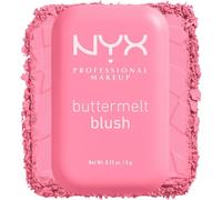 NYX PROFESSIONAL MAKEUP - Blush en Poudre, enrichi en beurre de mangue, beurre d'amande & beure de karité - Texture Fondante - Formule Vegan - Buttermelt Blush, Teinte : Butta Together