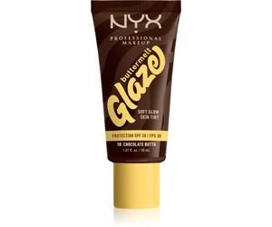NYX Professional Makeup Buttermelt Glaze fluide teinté illuminateur SPF 30 teinte 10 Chocolate Butta ml