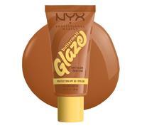 NYX Professional Makeup Buttermelt Glaze Tint, Fond de teint SPF30 jusqu'à 12h de tenue, Chai Butta