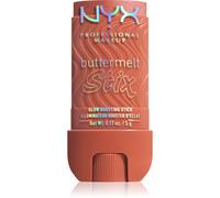 NYX Professional Makeup Buttermelt Glow Stix stick illuminateur teinte 07 That's On Melt 5 g