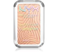 NYX PROFESSIONAL MAKEUP - Highlighter en Poudre - Enrichi en Beurre de Mangue, Beurre d'Amande & Beurre de Karité - Texture Fondante - Formule Vegan - Buttermelt Highlighter - Teinte : Glaze It Butta