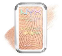 NYX PROFESSIONAL MAKEUP - Highlighter en Poudre - Enrichi en Beurre de Mangue, Beurre d'Amande & Beure de Karité - Texture Fondante - Formule Vegan - Buttermelt Highlighter - Teinte : Glaze It Butta
