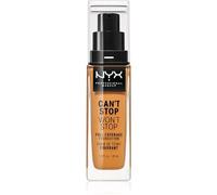 Nyx Professional Makeup Can't Stop Won't Stop Fond De Teint Haute Couvrance Teinte 15.3 Almond 30 Ml